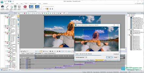 Скриншот программы VSDC Free Video Editor для Windows 10