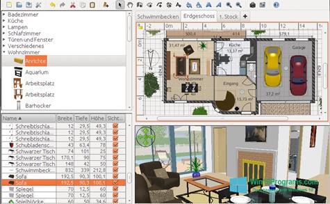 Скриншот программы Дом-3D для Windows 10