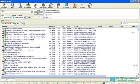 Скриншот программы eMule для Windows 10
