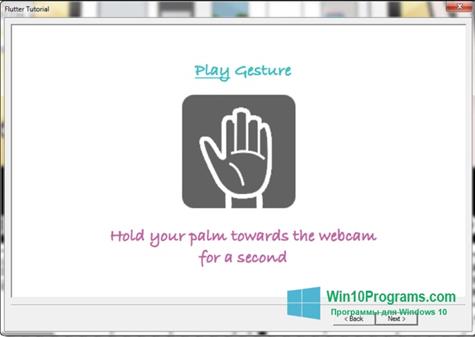 Скриншот программы Flutter для Windows 10