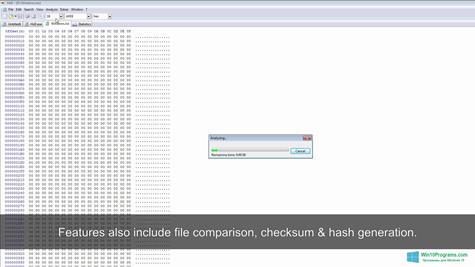 Скриншот программы Hex Editor для Windows 10