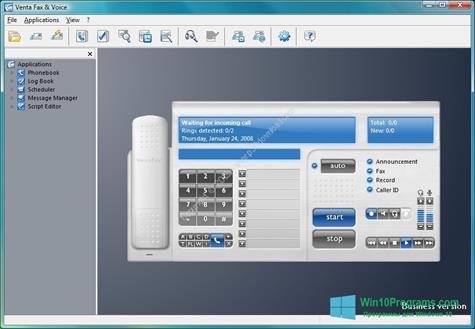 Скриншот программы VentaFax для Windows 10